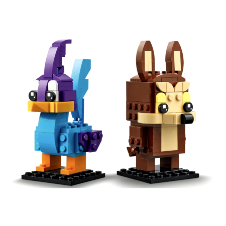 LEGO BrickHeadz 40559 Struś Pędziwiatr i Wiluś E. Kojot